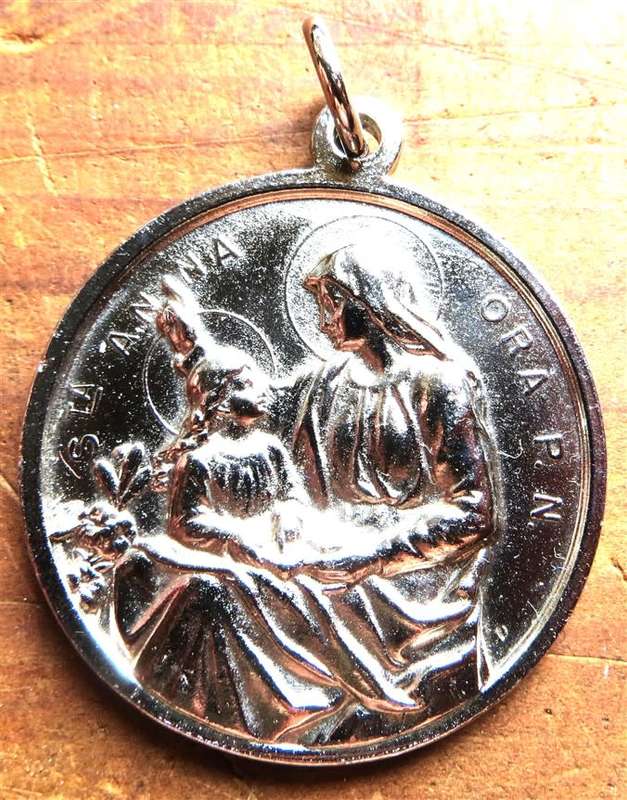 Large Catholic Pendant 40mm