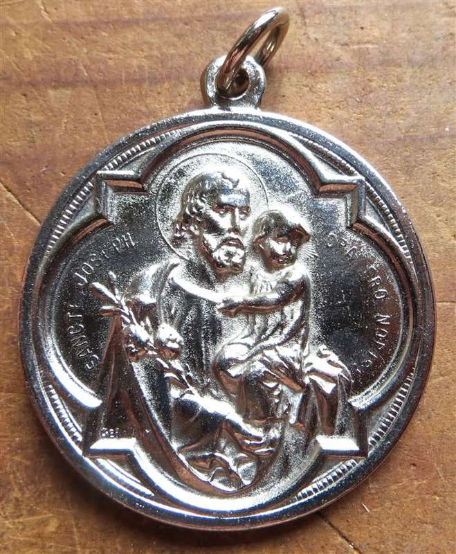 Large Catholic Pendant 40mm
