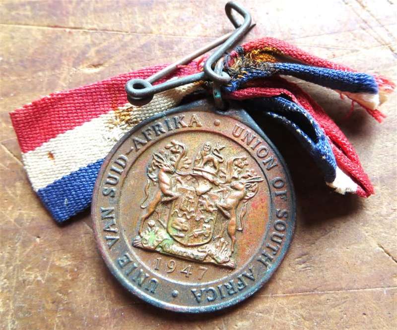 1947 Royal Visit Commemorative Medallion