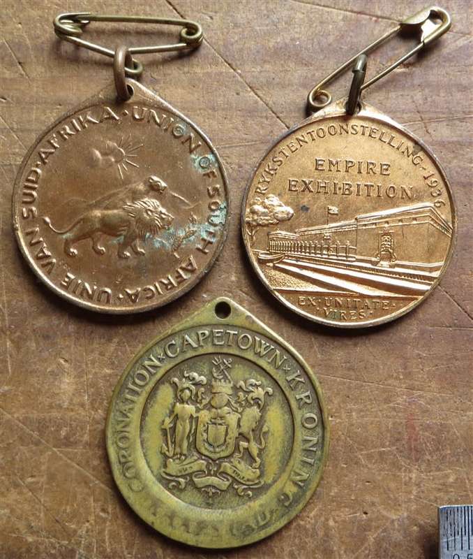 3 x Commemorative Medallions - 1 Bid