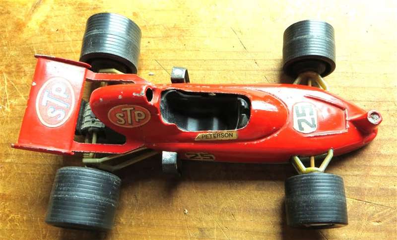 Vintage Politoys FX2 March Ford STP Scale 1:25 Formula 1 Made in Italy