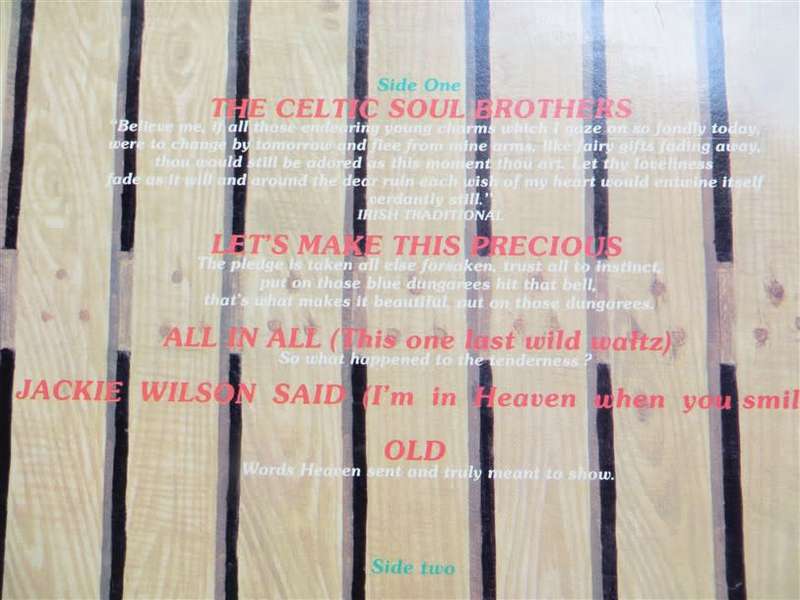 Vintage LP Kevin Rowland & Dexys Midnight Runners - see pics scratches