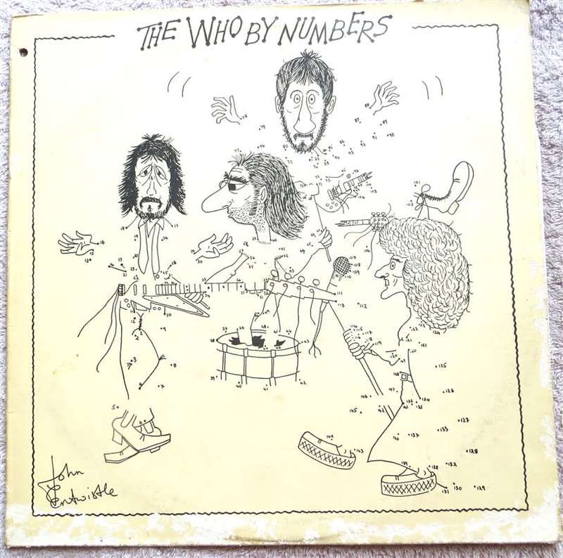Vintage Vinyl LP - The Who By Numbers - VG+