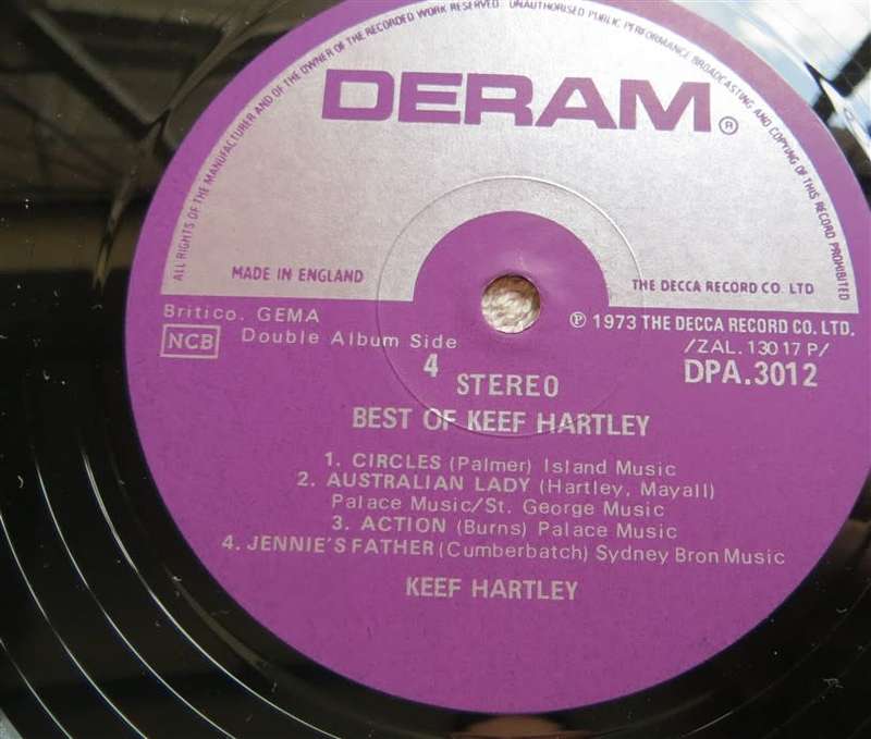 Vintage LP The Best of Keef Hartley 2 x LP Set VG / VG+