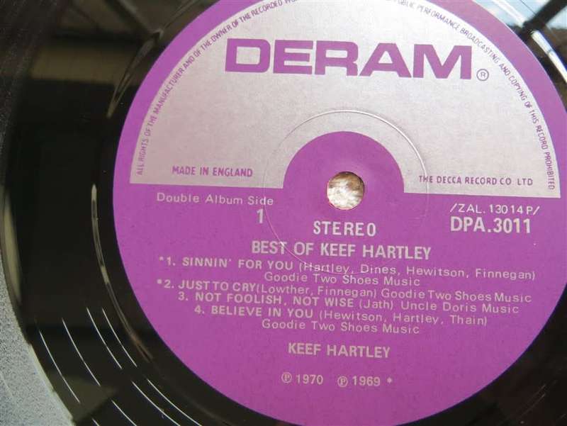 Vintage LP The Best of Keef Hartley 2 x LP Set VG / VG+
