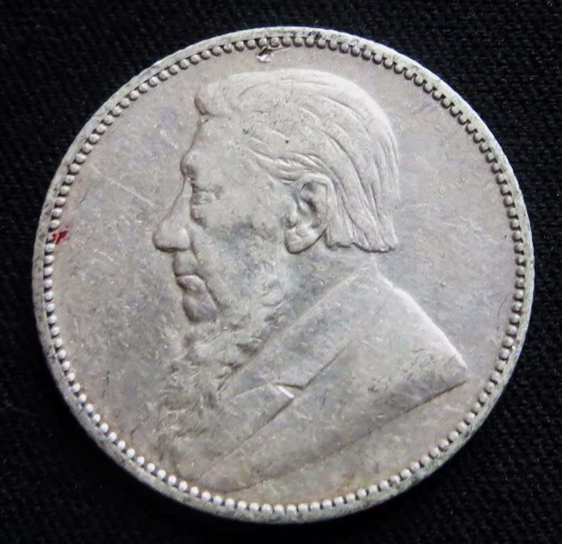 ZAR 1894 1 SHILLING SILVER
