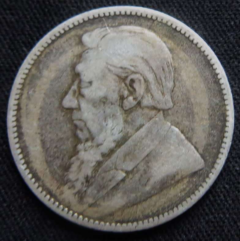 ZAR 1894 1 SHILLING SILVER