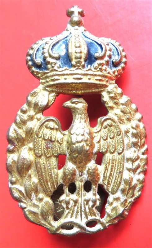 Italian Airforce Cap Badge WW2