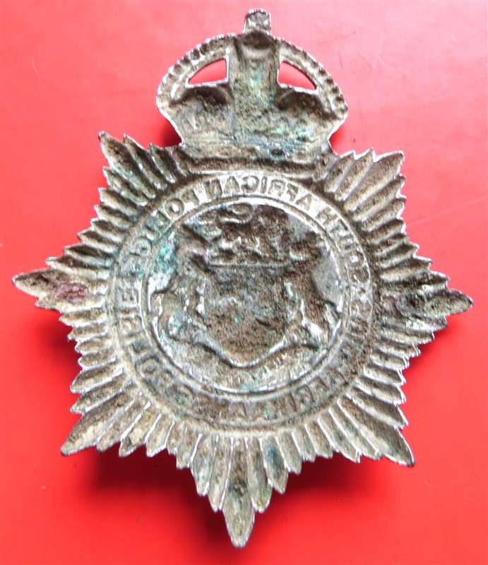 Police Officers Helmet Badge