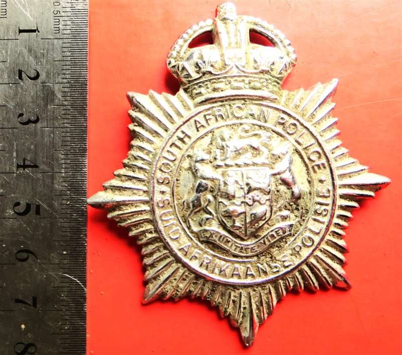 Police Officers Helmet Badge