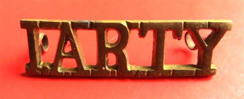 Indian Army Artillery Shoulder Title