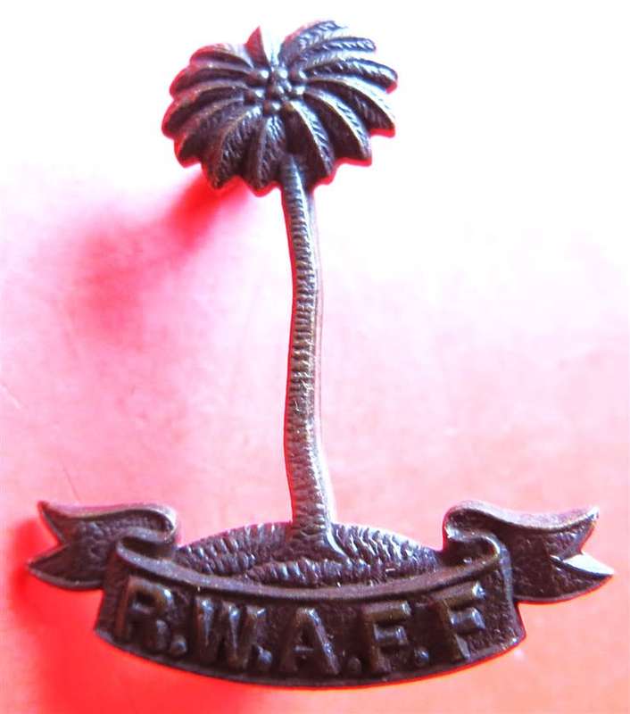 Royal West Africa Frontier Force collar Badge***Scarce***