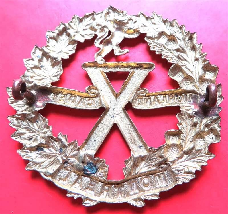 Canadian Highland Cadets Montreal Cap Badge***Scarce***