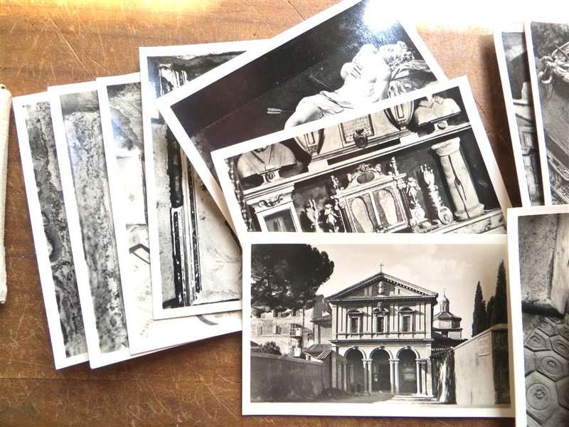 Rome - 20 x Black & White Photograph Cards
