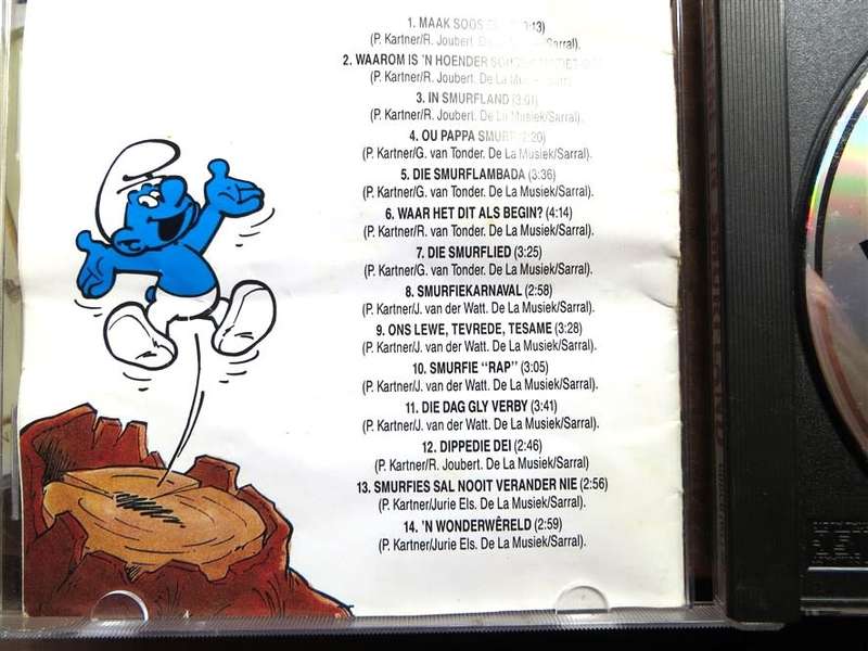 Carike in Smurfland CD