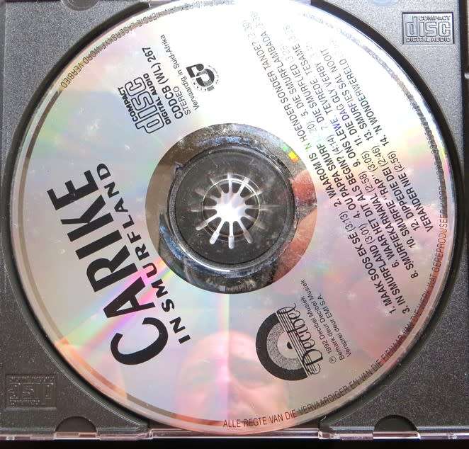 Carike in Smurfland CD
