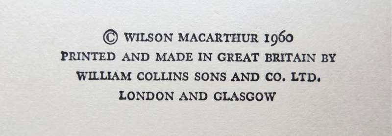 Zambezi Adventure - Wilson MacArthur 1960 1st Edition Rhodesiana