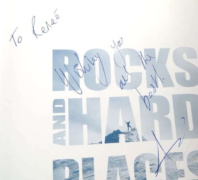 Rocks and Hard Places - Alex Harris Signed Copy - Highest Mountains