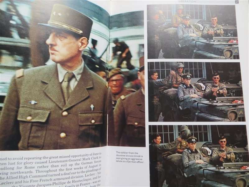 Victory in Europe - D Day to V-E Day - Full Colour photo,s - Large Hardcover