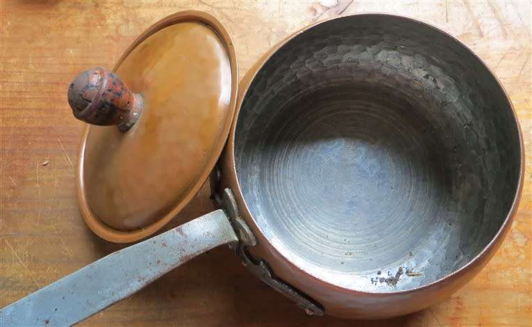 Stockli Netstal Swiss Made Copper Pot