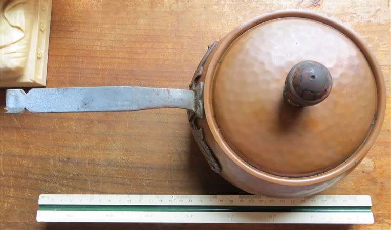 Stockli Netstal Swiss Made Copper Pot