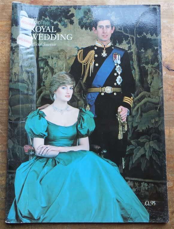 The Royal Wedding Official Souvenire - Lady Di & King Charles