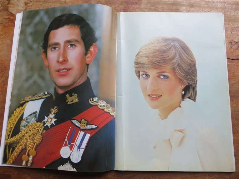 The Royal Wedding Official Souvenire - Lady Di & King Charles