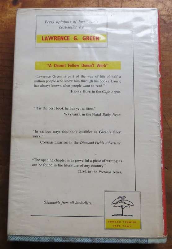 1964 1st Edition  - Lawrence G.Green - I Heard the Old Men say