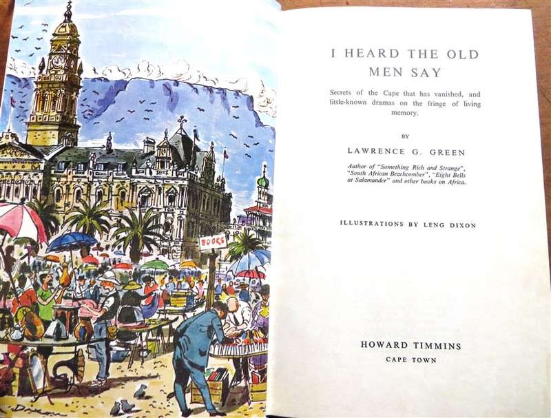 1964 1st Edition  - Lawrence G.Green - I Heard the Old Men say