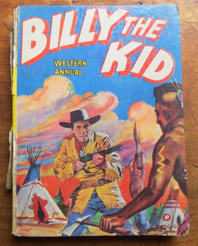 Billy The Kid Western Annual - Binding poor condition