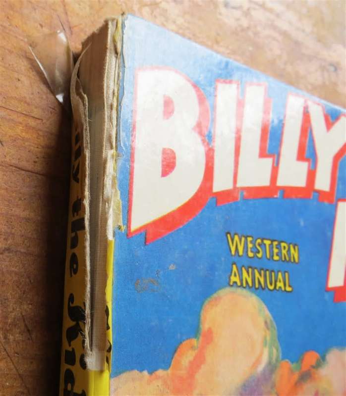 Billy The Kid Western Annual - Binding poor condition