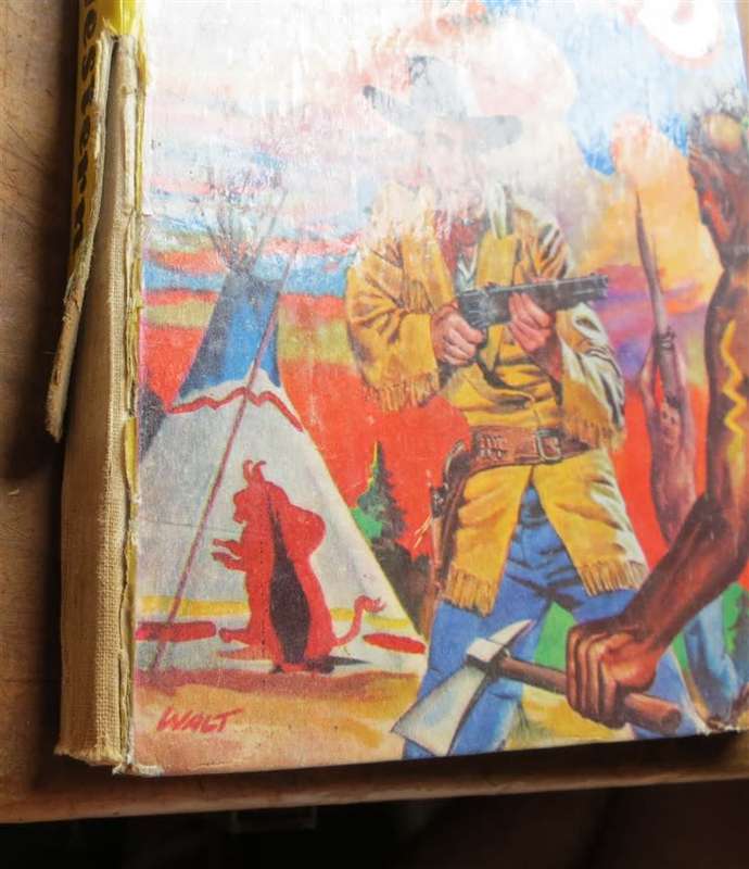 Billy The Kid Western Annual - Binding poor condition