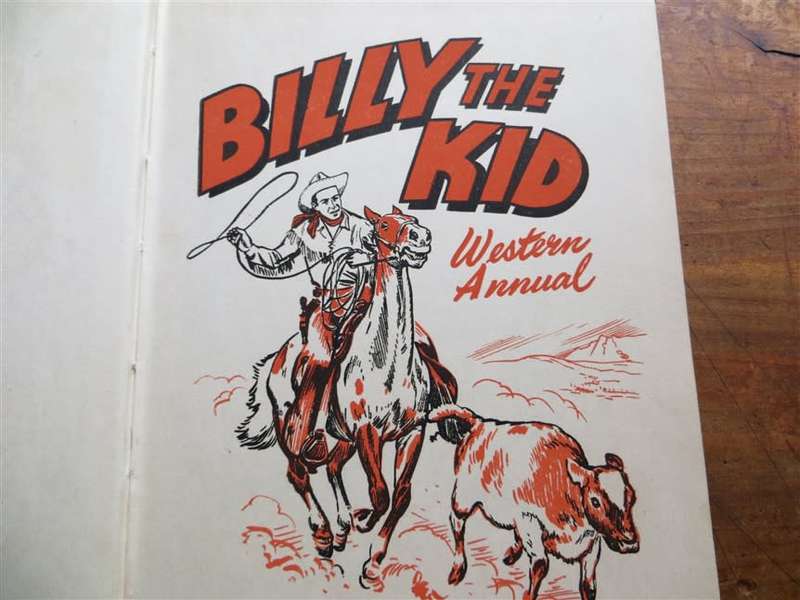 Billy The Kid Western Annual - Binding poor condition
