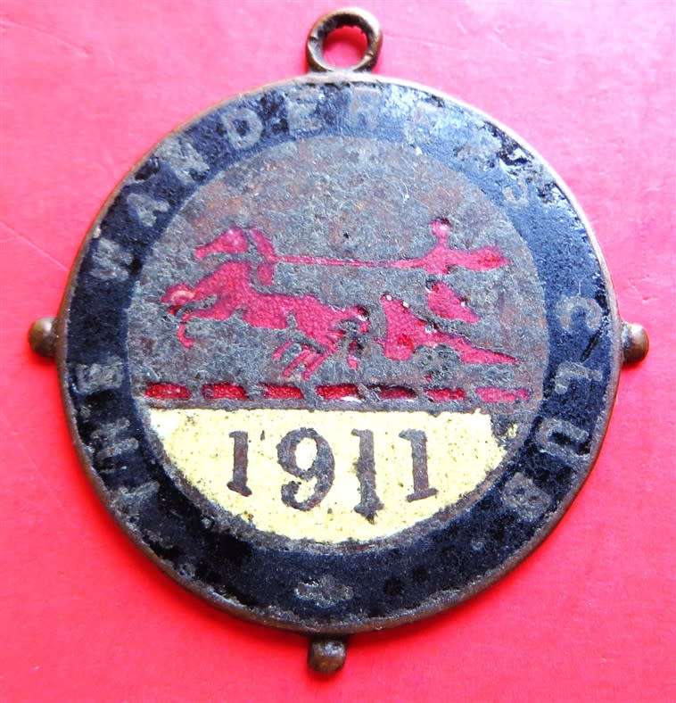 1911 Wanderers Club Badge/Medallion