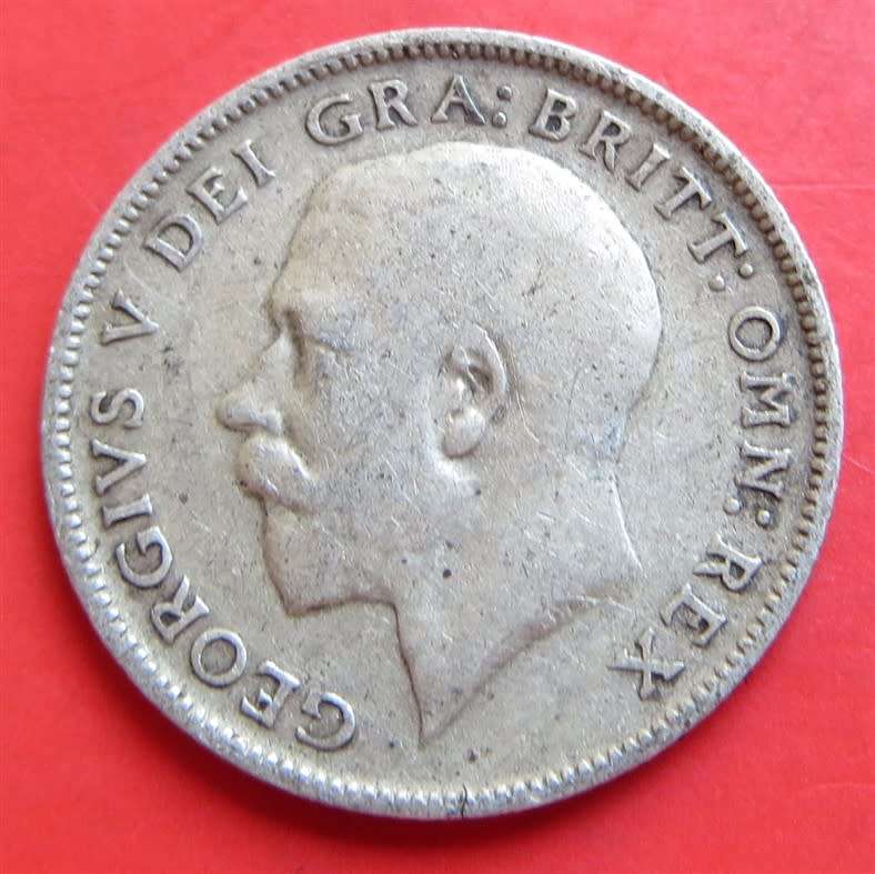 1912 GB sixpence 6d