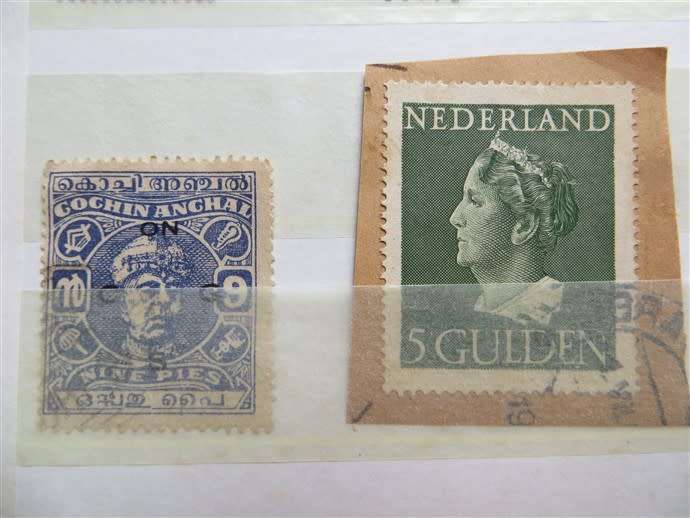Assorted High Value Stamps in small Album Lot - All for 1 Bid