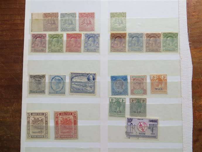 World Lot /Turks & Caicos/WAR Overprint - All for 1 Bid