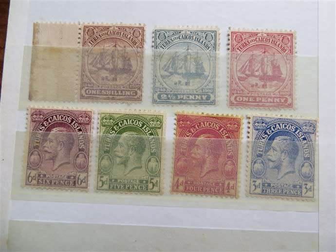 World Lot /Turks & Caicos/WAR Overprint - All for 1 Bid