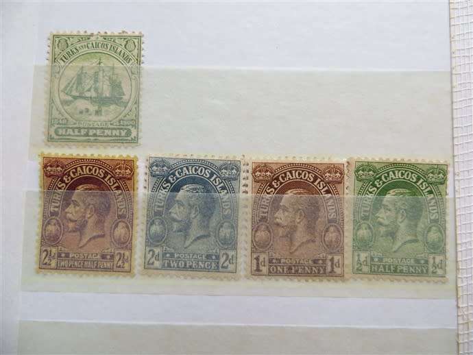 World Lot /Turks & Caicos/WAR Overprint - All for 1 Bid