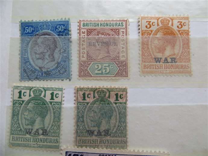 World Lot /Turks & Caicos/WAR Overprint - All for 1 Bid