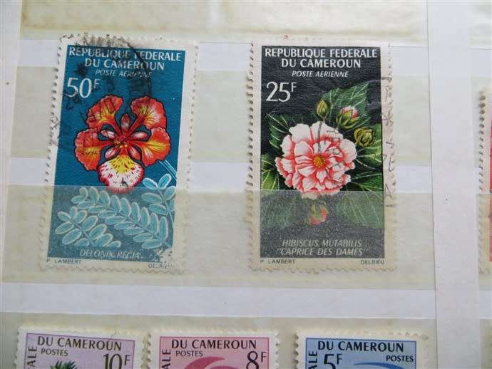 Assorted Cameroon Stamps Lot