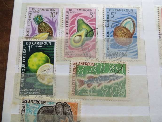Assorted Cameroon Stamps Lot