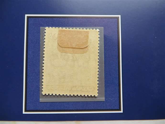 Cayman Islands 10 Shillings Stamp Unused