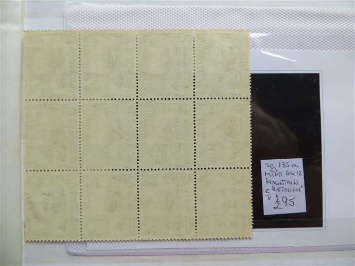 Uganda Tang Kenya 10c Mint SG135a Error on Part Sheet High Value R2000.00