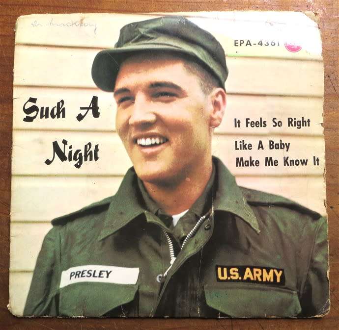 ELVIS PRESLEY - Follow That Dream EP - Original 1962 4-Track 7` Vinyl Single