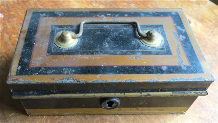 Antique Money Box - No key