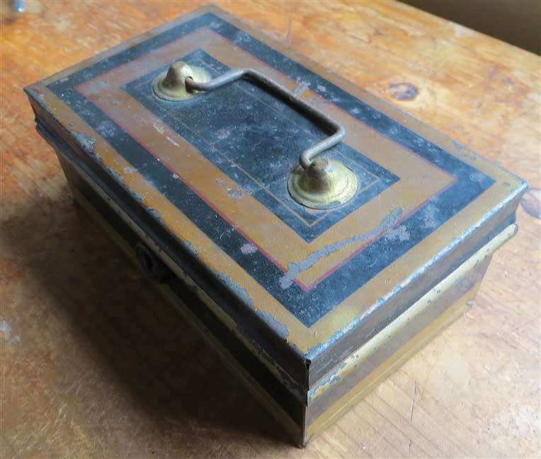 Antique Money Box - No key