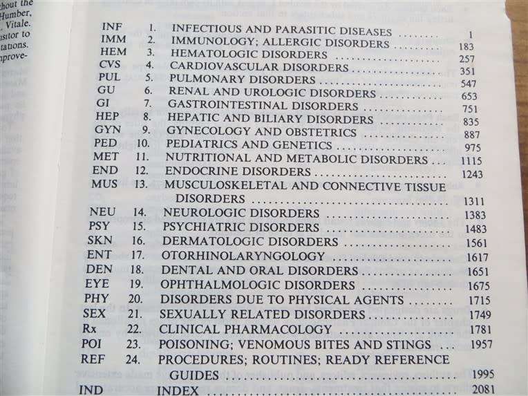 The Merck Manual - 13th Edition - Medical Diagnosis