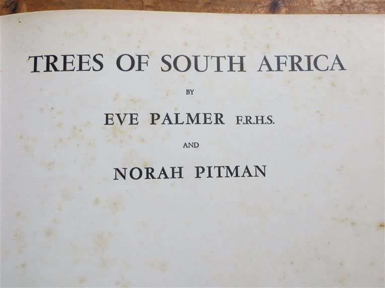 TREES OF SOUTH AFRICA - Palmer & Pitman VOL.1 1961