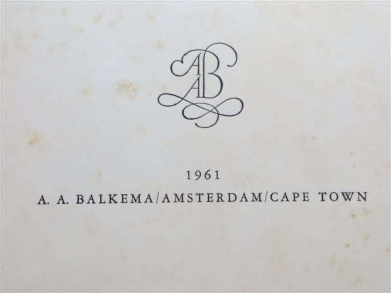 TREES OF SOUTH AFRICA - Palmer & Pitman VOL.1 1961